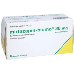 Mirtazapin-biomo 30 mg Schmelztabletten 96 St