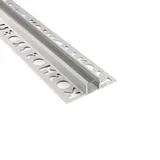 LED Aluprofil T77 Bordüre 10mm silber Fliesenprofil + Abdeckung Fliesen für LED-Streifen-Strip 2m klar