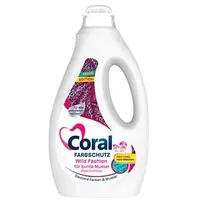 Coral FARBSCHUTZ Wild Fashion Waschmittel flüssig, 1,3 l