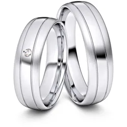 Partnerringe / Freundschaftsringe Sylt 925er Silber - 8476