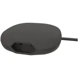 Brennenstuhl 1150020010 Tischsteckdose 1 Stück Schwarz, Anthrazit Eurostecker 1St.