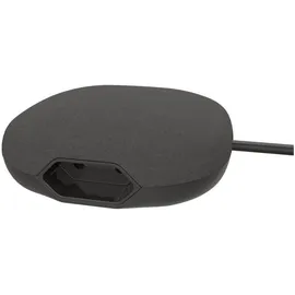 Brennenstuhl 1150020010 Tischsteckdose 1 Stück Schwarz, Anthrazit Eurostecker 1St.