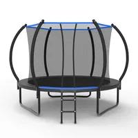 305 Cm Rundes Trampolin Mit Sicherheitsnetz Und Leiter, En 71-14 Geprüft, Ce-zertifiziert, Outdoor Für Garten Kinder Und Jugendliche