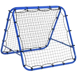 HOMCOM Fußball Rebounder PE, Stahl