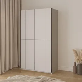 masseno Schiebetürenschrank LUBERO 120 x 210 x 60 cm Gelb