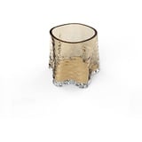 Cooee Design Cooee Gry Tealight Cognac,Teelicht aus Glas, Cognac-Farbe