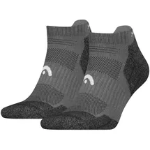 Head HIKING ALL CLIMATES Sneakersocken 2er Pack grau 35-38
