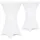 DETEX Stehtischhusse 2er-Set Weiß Ø80cm