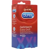 DUREX Gefühlsecht Extra Groß 10 St.