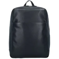 Leonhard Heyden Berlin Rucksack Leder 42 cm Laptopfach  schwarz