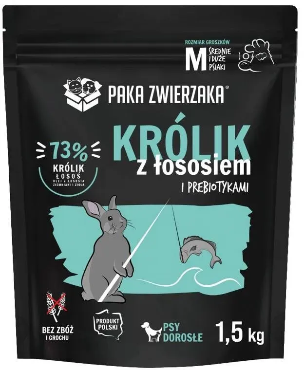 PAKA ZWIERZAKA Seven’th Heaven  Kaninchen mit Lachs 1,5kg (Rabatt für Stammkunden 3%)