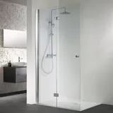 HSK Walk In Exklusiv Drehfalttür, Anschlag Links, Größe: 100,0 x 200,0 cm, 4206100-L-SO-50, Duschkabine: Sonderfarben: ESG klar
