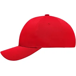 Mesh Basecap "MB6214" 6-Panel-Sport - red