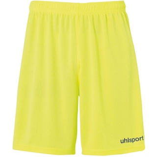 Uhlsport Center II Shorts ohne Innenslip fluo gelb/schwarz L