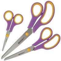 Westcott Easy Grip Scheren 3 Stück | 3er Set