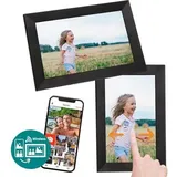 Benel Frameo Digitaler Bilderrahmen HF-101B Schwarz 10.1 Zoll | ✔️ ✅ 100 € gratis geschenkbox