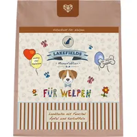 Lakefields Trockenfleisch-Menü Huhn für Welpen, 4 x 1 kg