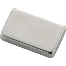 Conrad 503662 Permanent-Magnet Stab (L x B x H) 2 x 10 x 6 mm N38SH 1.19 T Grenztemperatur (max.): 150 °c