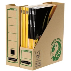 Bankers Box Earth Series 20er-Pack Stehsammler »Earth Serie« braun, 8x30x26 cm