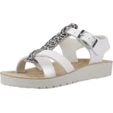 GEOX Costarei Sandalen White / Silver 26