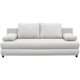 P & B Schlafsofa, Weiß, Textil, 2-Sitzer, Füllung: Schaumstoff, 206x87x88 cm, Made in EU, Kinder- & Jugendzimmer, Jugendmöbel, Jugendsofas