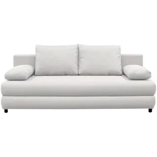 P & B Schlafsofa, Weiß, Textil, 2-Sitzer, Füllung: Schaumstoff, 200x88x87 cm, Made in EU, Kinder- & Jugendzimmer, Jugendmöbel, Jugendsofas