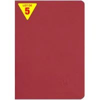 Clairefontaine 5x Age Bag, Notizbuch A5, 48 Blatt 90g