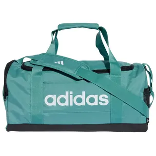 Adidas Linear Duffelbag Powder Teal/Black/White S