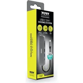 PORT DESIGNS 900162 USB Typ-C, Silber