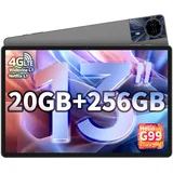 Teclast T65 MAX Tablet 13 Zoll Android Tablet, Helio G99 Gaming Tablets, 20GB RAM+256GB ROM Tablets-PC(2TB TF), 10000mAh, Großes Display, Widevine L1, 4G LTE SIM + 5G WiFi, GPS/GMS/13MP+8MP/BT5.0