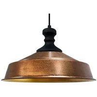 Bamyum Asletl-Knob Industrial Vintage Kupferfarben Hängelampe