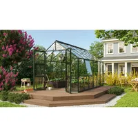 Vitavia Gewächshaus Olymp 9900 Smaragd 9,9 m2 inkl. Fundament