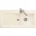 Villeroy & Boch Subway 60 flat rechts Silgranit Snow White 965 x 475 mm Handbetätigung