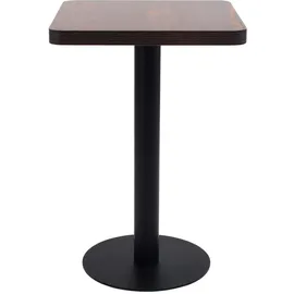 vidaXL Bistrotisch 50 x 50 x 75 cm Dunkelbraun