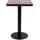 vidaXL Bistrotisch 50 x 50 x 75 cm Dunkelbraun