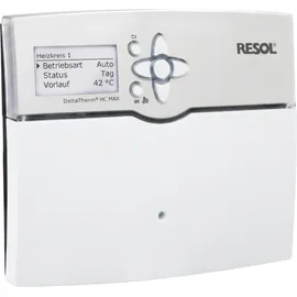 Resol DeltaTherm HC MAX Heizungsregler Komplettpaket inkl. 5 Sensoren
