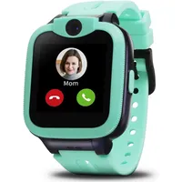 Trackino KW2 4G Kinder-Smartwatch mit Telefonfunktion, GPS-Tracker & Anruf, IP68 wasserdicht, Uhr für Kinder (Grün) - Grün