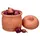 Mambocat Terra Zwiebeltopf aus Terrakotta Ø 17,8cm Aufbewahrungsbox Ton
