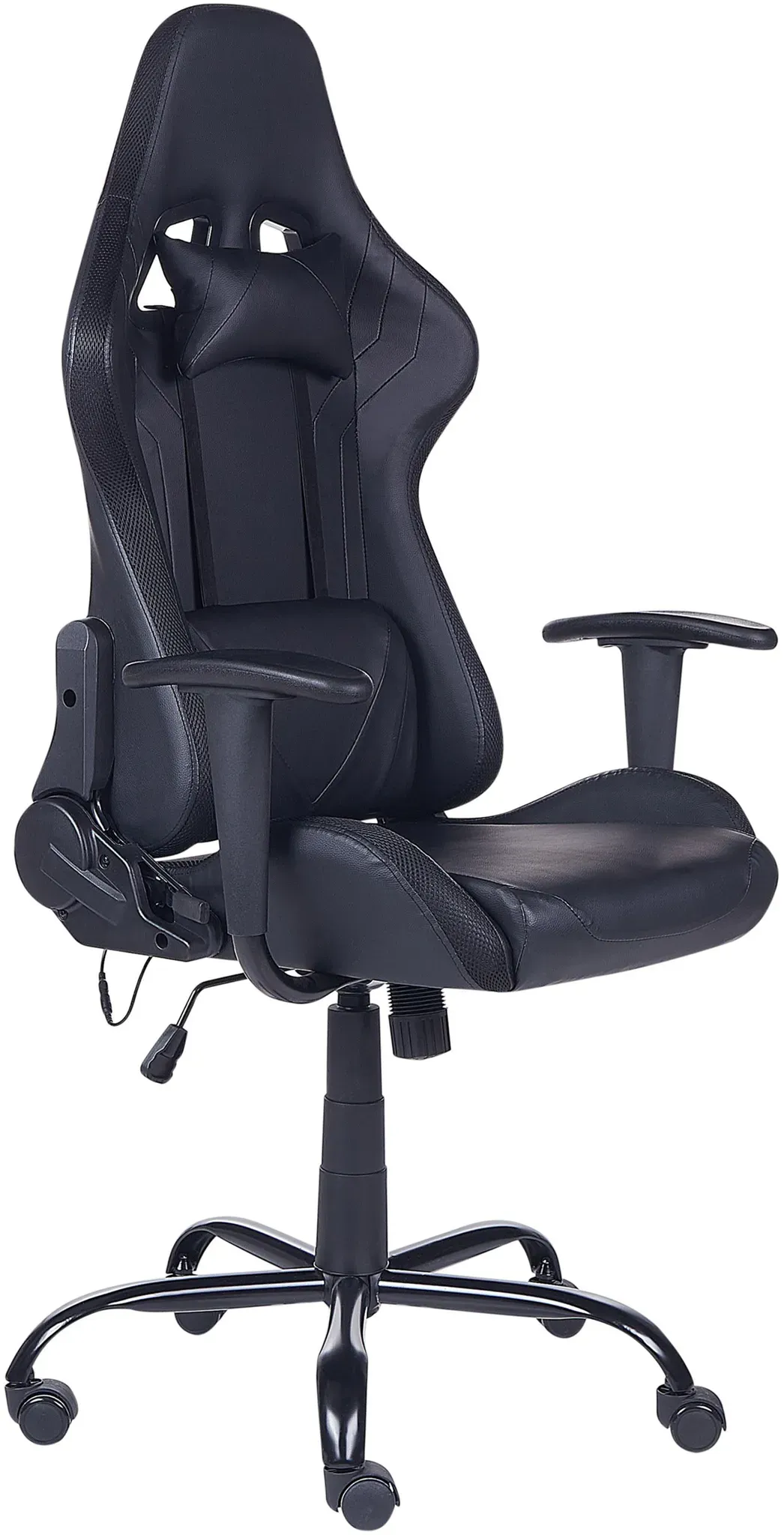 Gaming Stuhl GLEAM Kunstleder Schwarz