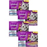 Whiskas 85g Multipack Tasty Mix Portionsbeutel Whiskas Fish of the Day in Sauce Katzenfutter nass