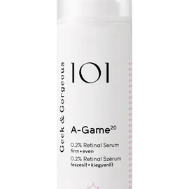 geek & gorgeous A-Game 20 - hochdosiertes Serum mit 0,2% Retinal