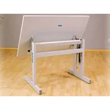 MÖCKEL® ergo S 72 ergonomischer Tisch, Grau, 120 x 80 cm - Grau