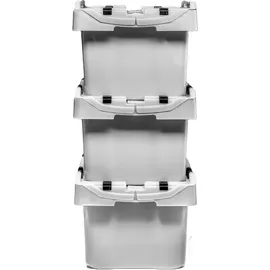 Cemo GmbH Altbatterie-Sammelbox 16 l grau