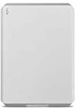 LaCie MOBILE DRIVE Moon 1TB tragbare externe Festplatte, 2.5 Zoll, Mac & PC, silber, inkl. 2 Jahre Rescue Service, Modellnr.: STHG1000400