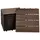 Home Deluxe WPC Bavaro dunkelbraun 30 x 30 x 2,2 cm