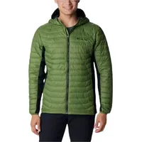 Columbia Powder Pass Hooded Jacket Canteen, Black M