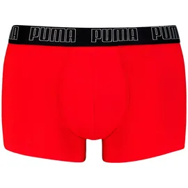 Puma Everyday Trunks 6P Schwarz/Rot M 6er Pack