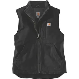 CARHARTT SHERPA LINED Mock Neck VEST black L