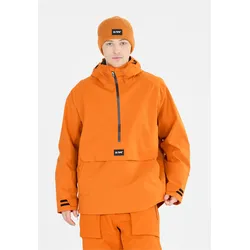 Skijacke SLOPE "Ruki", Herren, Gr. XL, orange, 100% Polyester, unifarben, casual, normal, ohne Ausschnitt, Langarm, Jacken, Im wetterfesten Anorak-Design