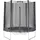 sweeek Rundes Trampolin 180 cm inkl. Sicherheitsnetz Grau